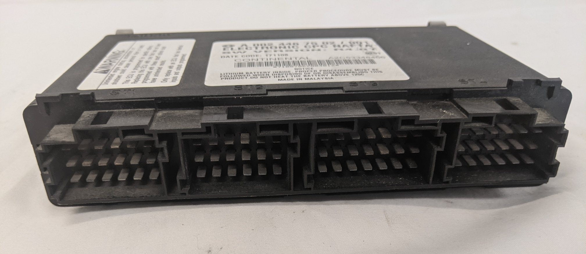 Used Continental CPC Production Cab Control Module - P/N A 002 446 75 02