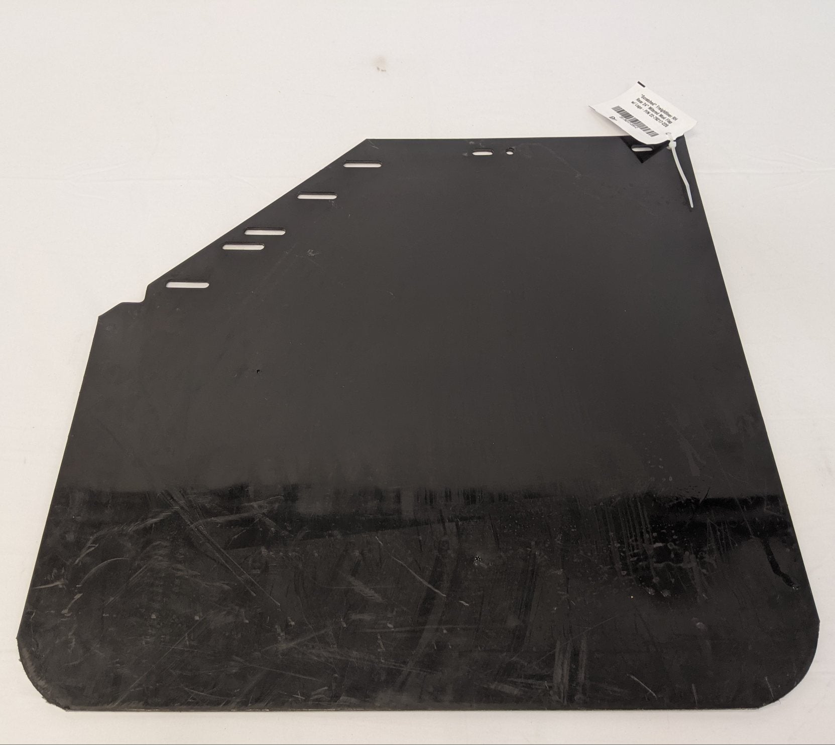*Scratched* Freightliner RH Rear 24" Mitered Mud Flap w/ Logo - P/N 22-79217-220 (10131185762620)
