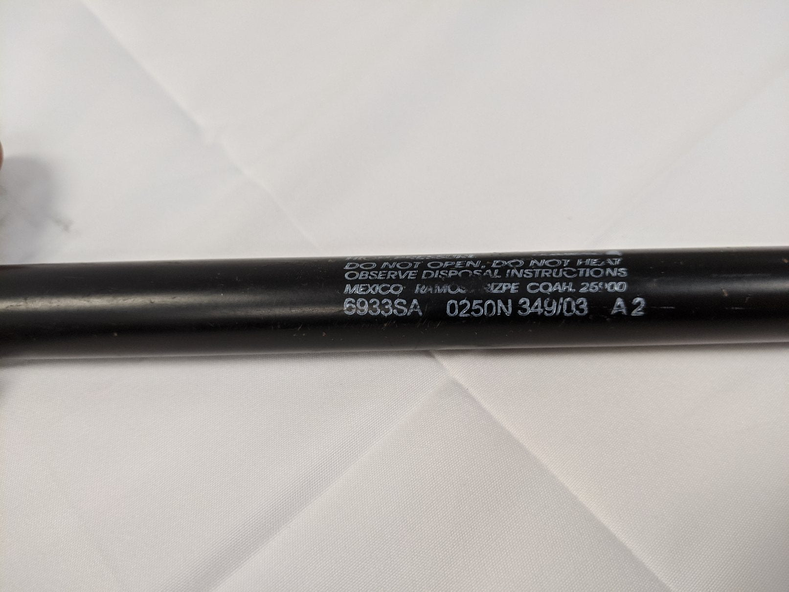 Stabilus Lift-O-Mat 18" High Pressure Gas Spring Strut - P/N 6933SA