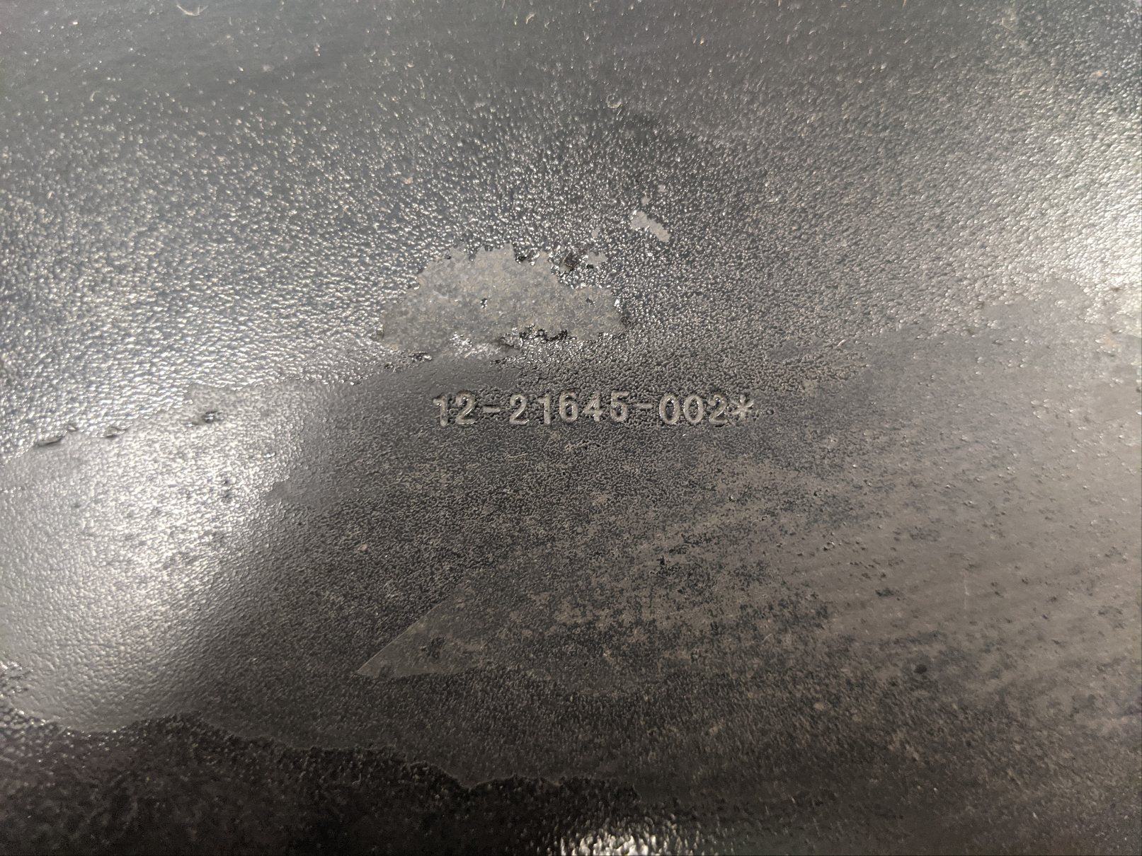 Used FTL Cascadia LH Air Dryer Frame Adapter Mounting Bracket - P/N 12-21645-002