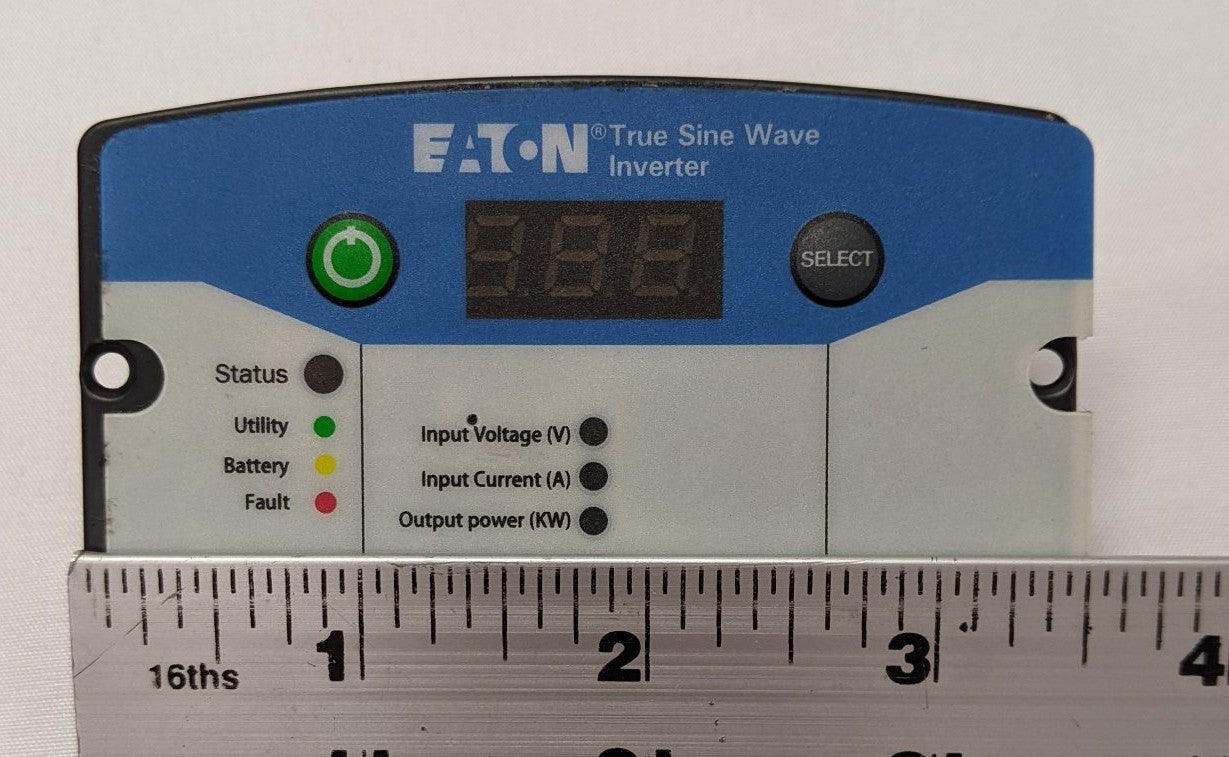 Eaton 1800W Inverter Control Panel Display 12110PNL18MST