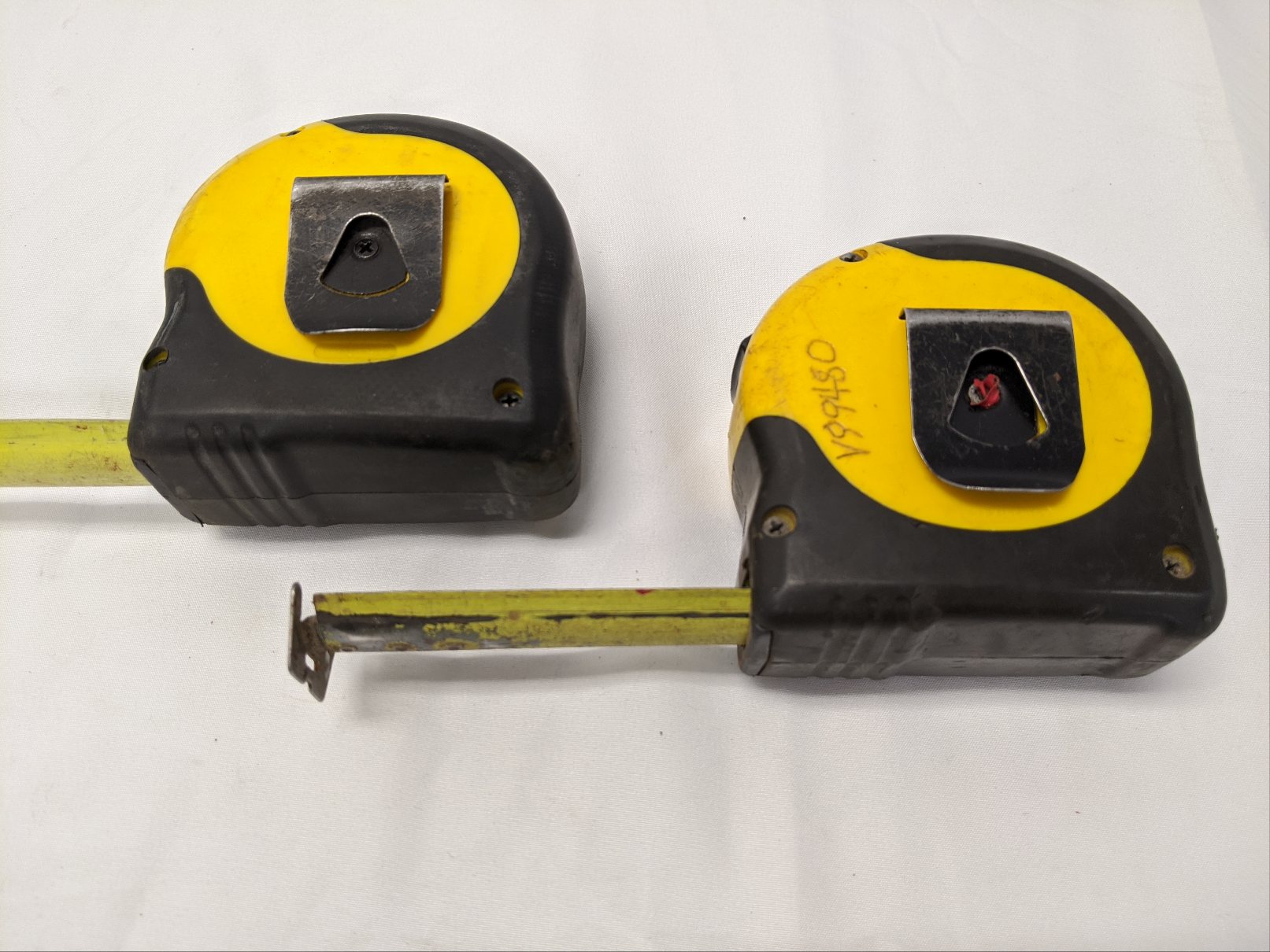 Stanley FatMax Tape Measure 35 FT Lot of 2 - 1" Blade Tape Lock Belt Clip 33-735