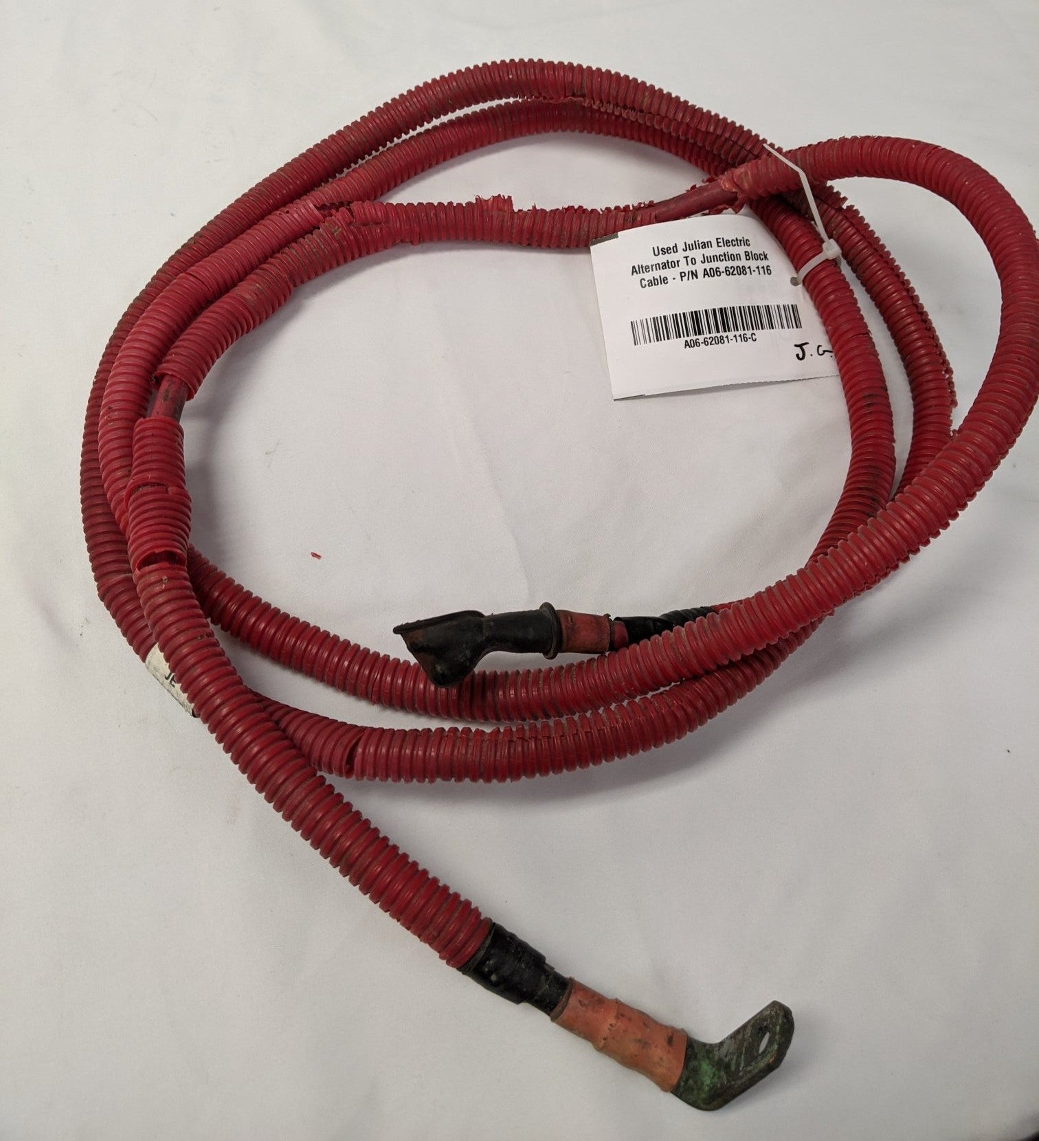 Used Julian Electric Alternator To Junction Block Cable - P/N A06-62081-116