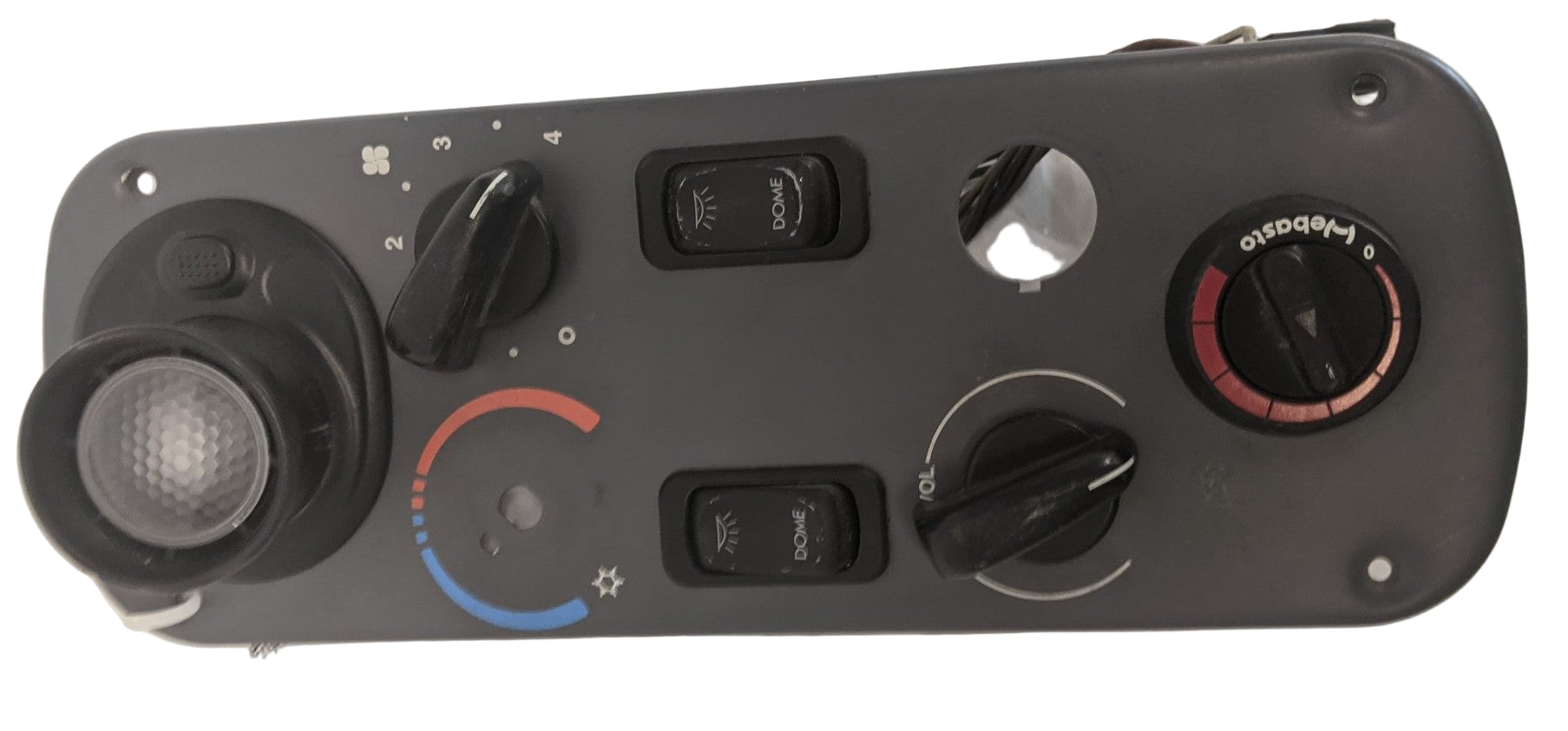 Used Freightliner Columbia Sleeper Box Control Panel - P/N 22-46623-044