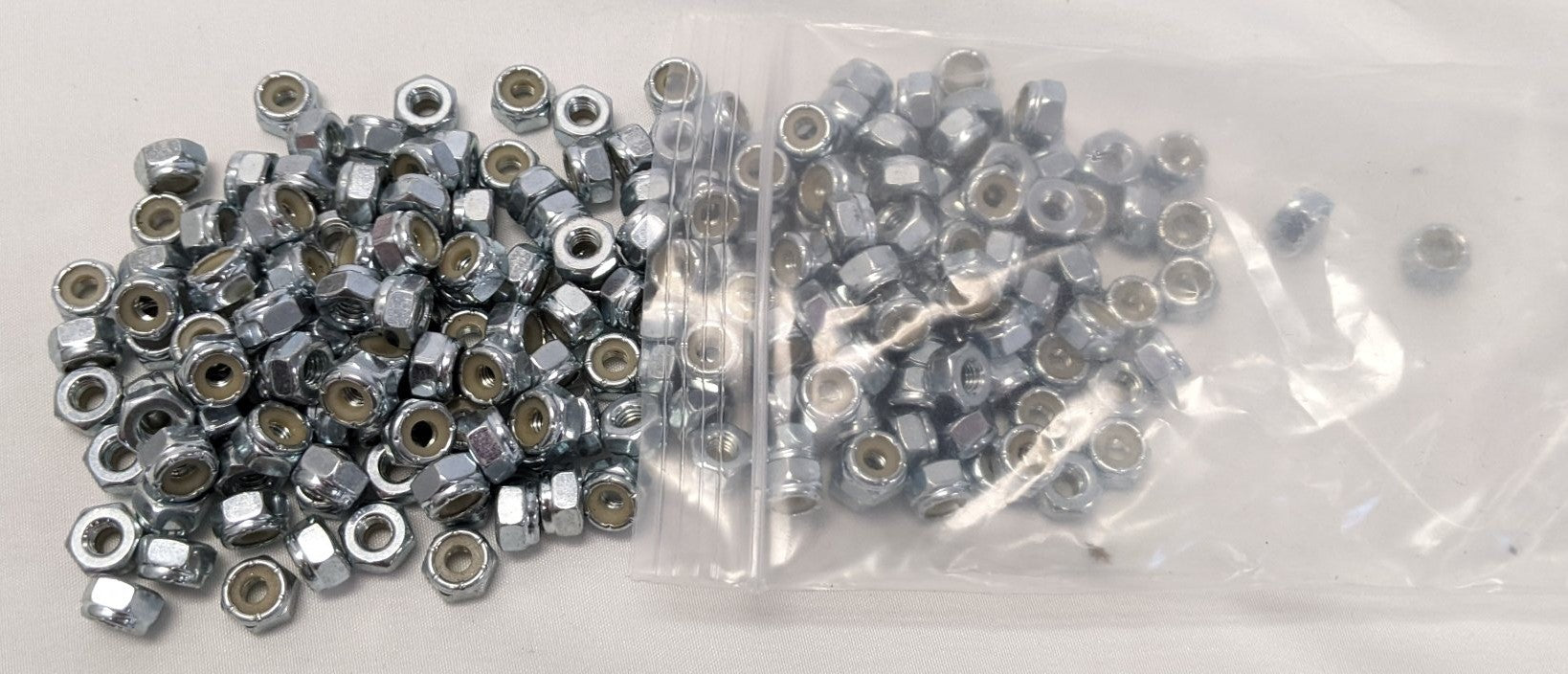 *Lot of 200* New #10-32 Fine Thread Grade 8 Steel Locking Nuts
