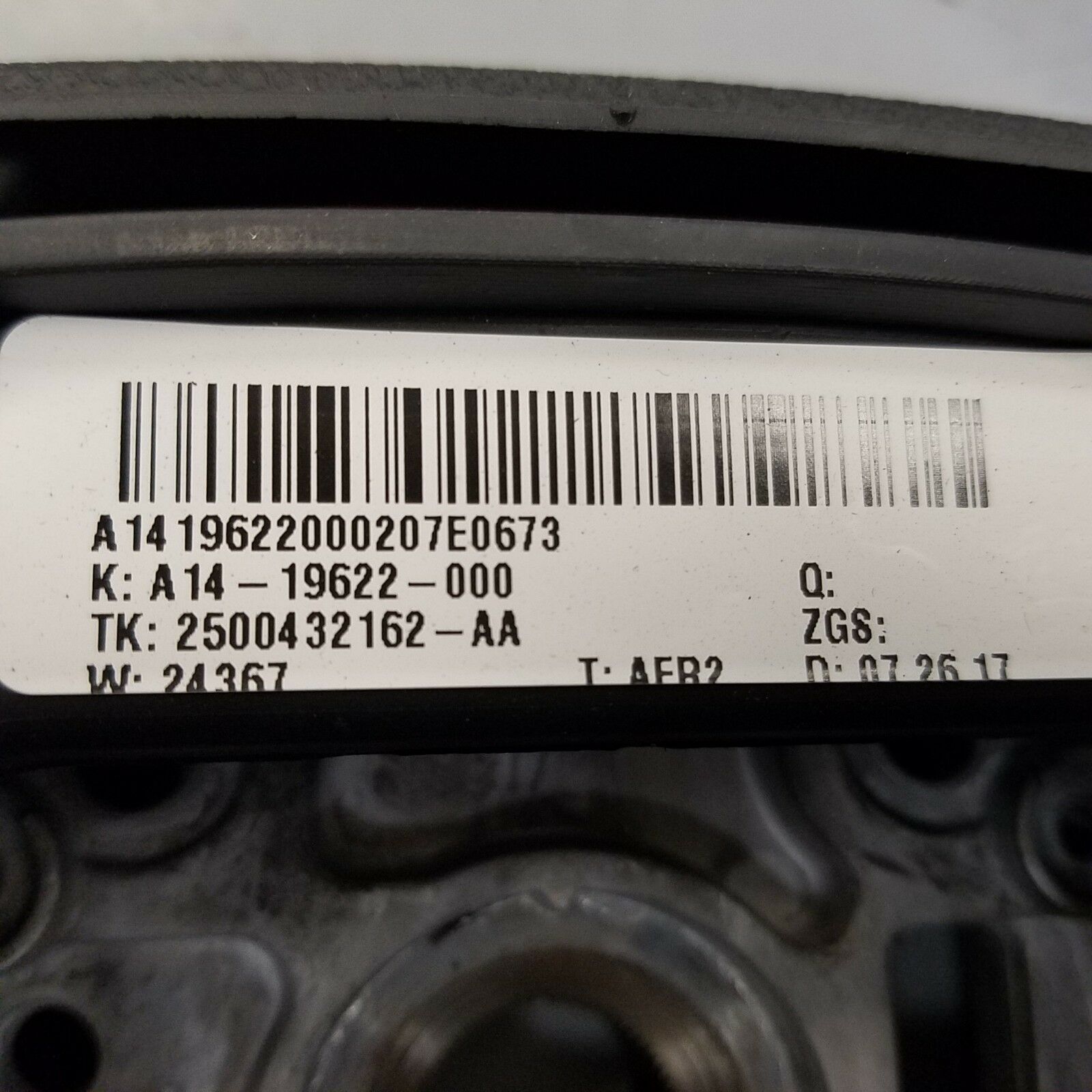 Freightliner 18" Steering Wheel w/o Center Cover - P/N  A14-19622-000 (3939742220374)