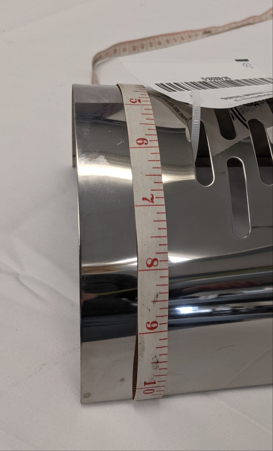 *Misshaped* Freightliner 5" Stack 51" SS Exhaust Shield - P/N 04-24695-000 (4023646617686)