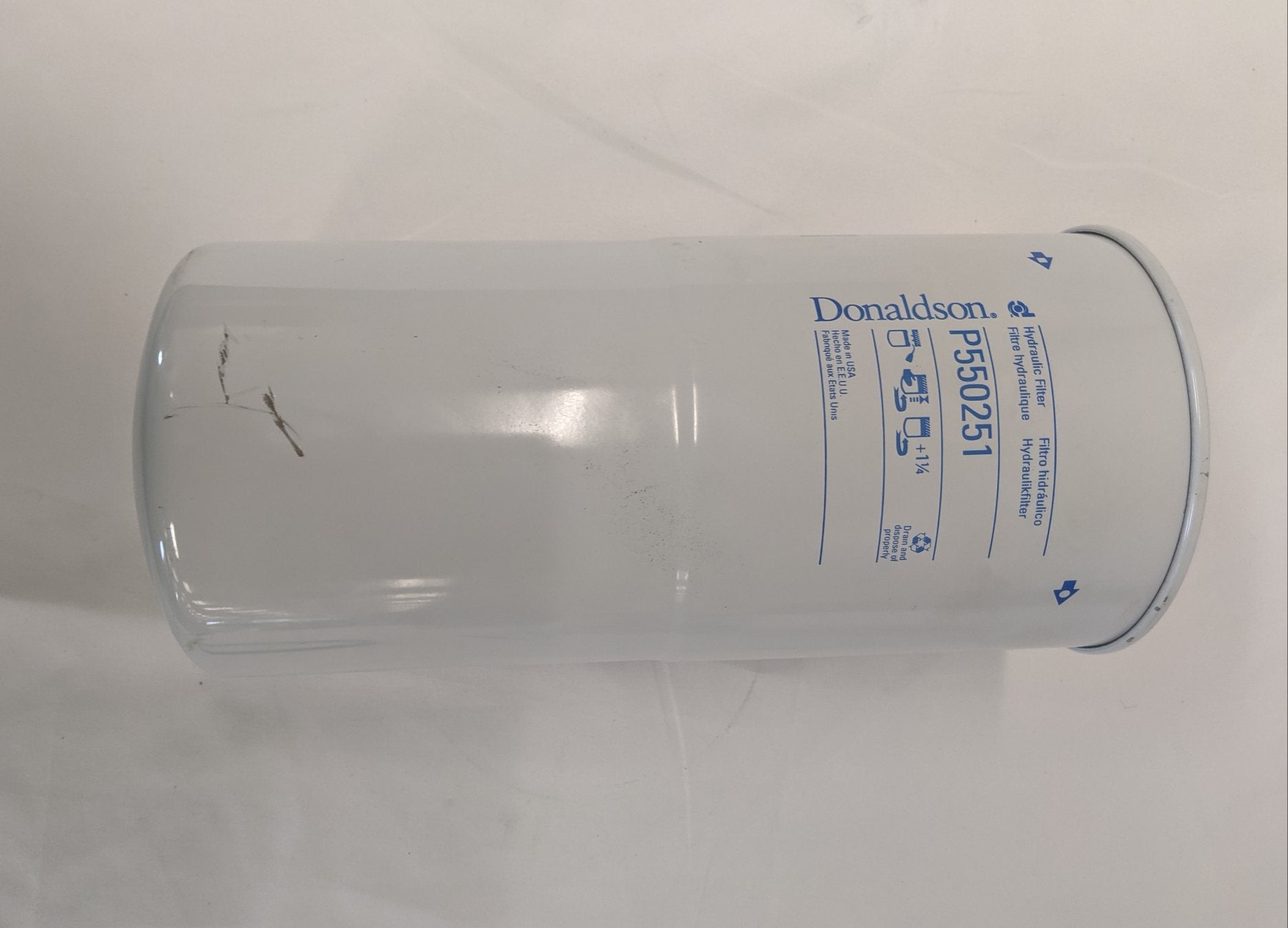 Donaldson Full Flow Oil Hydraulic Spin Filter Assembly - P/N  DN P550251 (8897720549692)