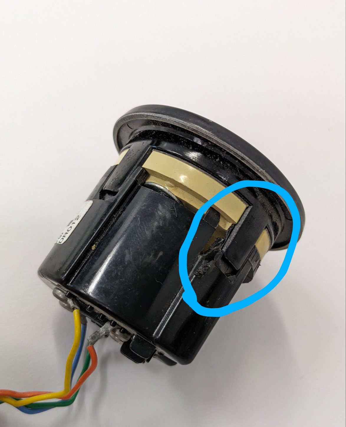 Used Freightliner Deg.°F Transmission Oil Temperature Gauge - P/N 22-46520-000 (10106695942460)