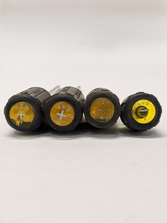 *Lot of 4* Used Klein Tools Philips and Flathead Screwdriver Set