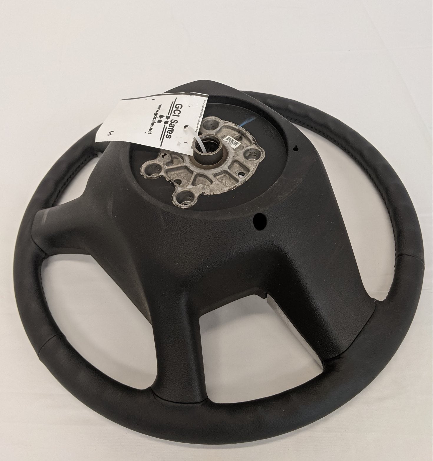 Freightliner Chrome Switch Leather Steering Wheel - P/N  A14-19802-002 (8005873041724)