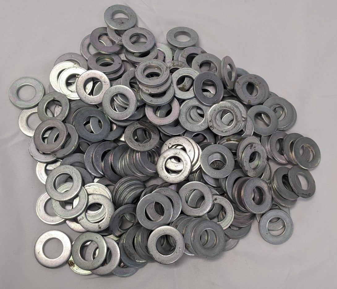 *Lot of 200* 5/8" x 1-5/16" x 1/8" Zinc Plated Steel Washers