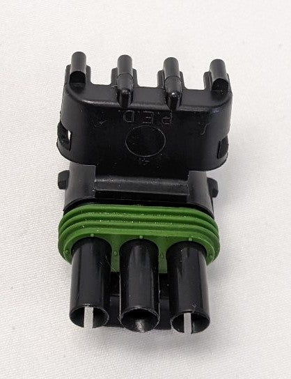 *Lot of 10* New B Connector-Female 3 Plug CAV Weather Pack - P/N 12015793