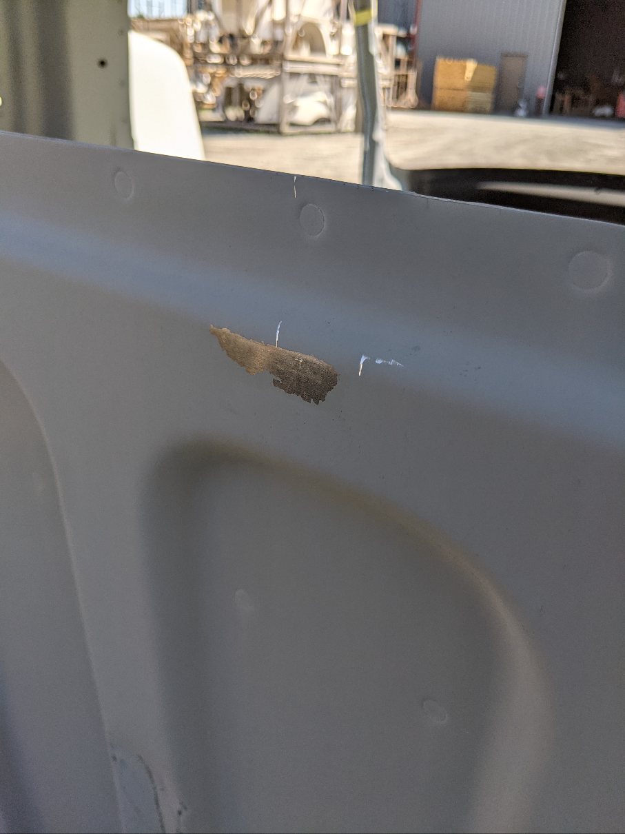 Damaged Freightliner M2 Extended Cab Shell