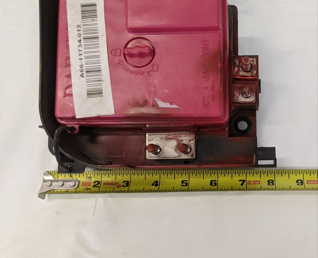 *For Parts Only*Daimler Battery Cable Access Main Power Module-P/N A66-11734-012 (10173288546620)