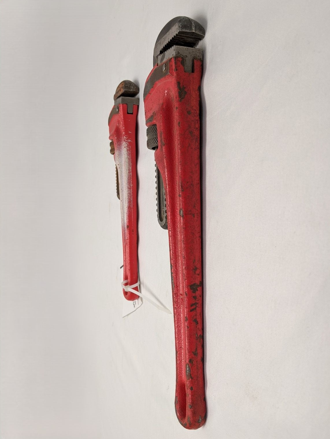 *Lot Of 2* Used Ridgid 12", 14" Steel Straight Pipe Wrenches