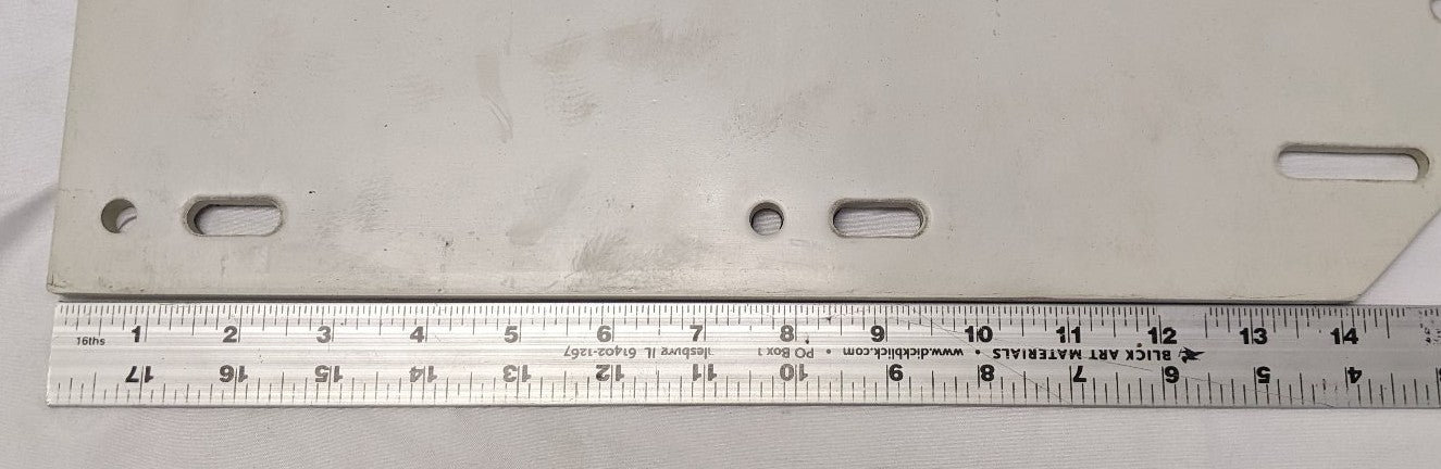 Western Star 27" LH Mitered White Mud Flap Logo 22-81067-102