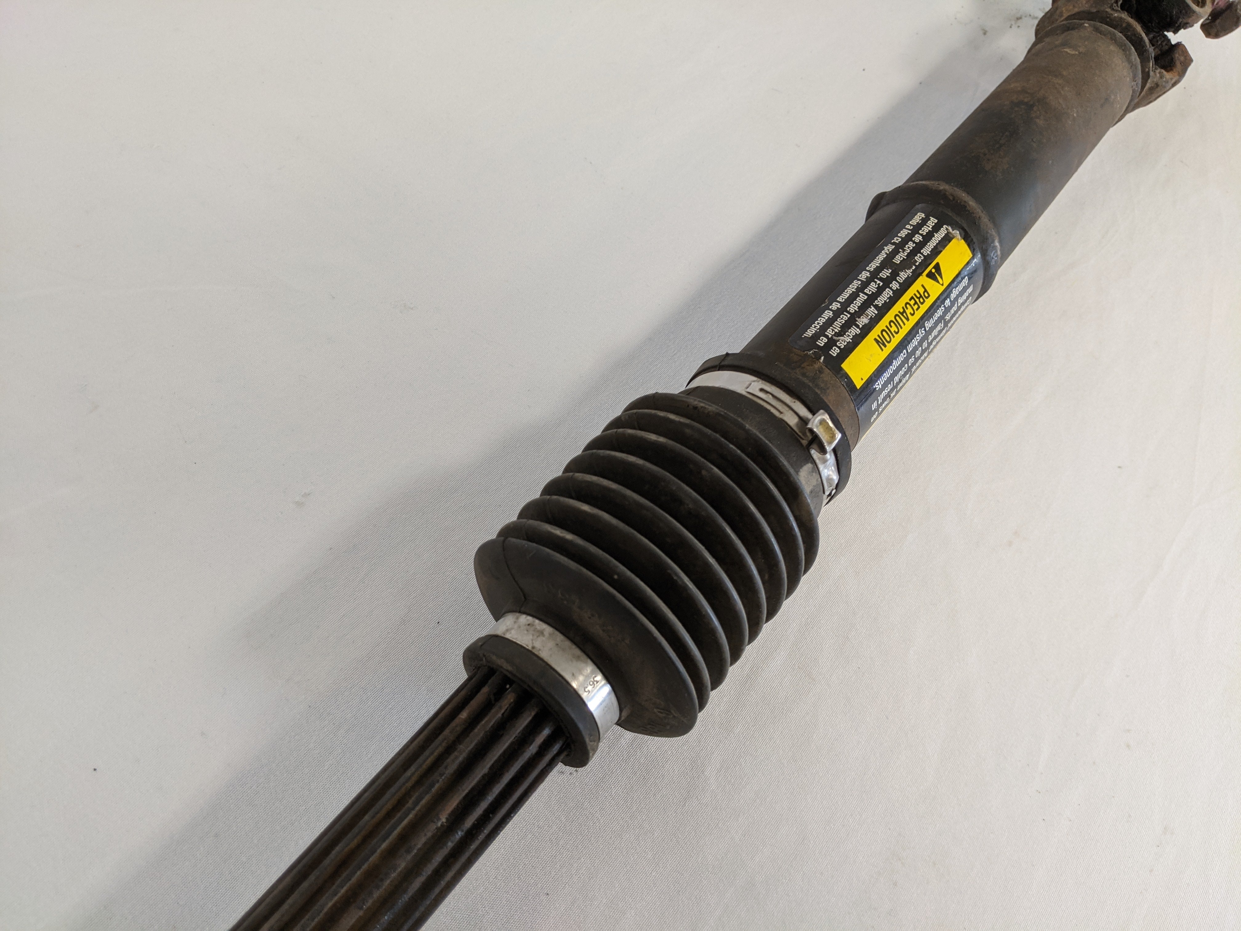 Used Freightliner Cascadia P3 Lower Steering Gear Slip Shaft - P/N 14-18646-001 (4758175514710)
