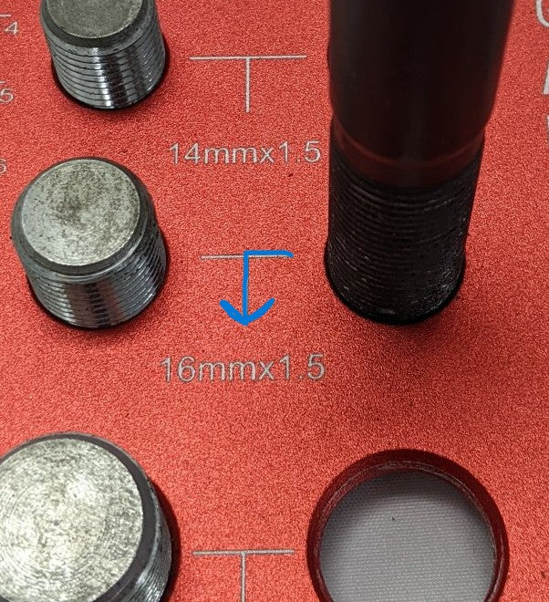 Grade 10.9 Hex Bolts M16-1.5mm x 100mm Black Oxide | Lot 10