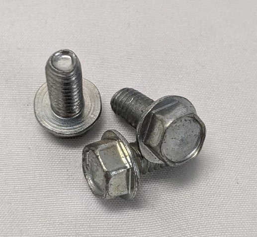 *Lot of 50* New 1/4"-20 x 5/8" Fully Threaded Steel Indented Hex Washer Bolts