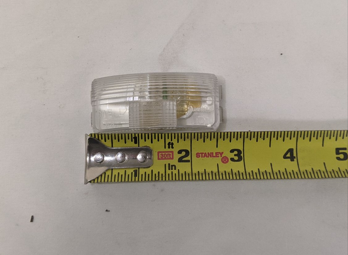 Truck-Lite Rear License Plate Light and Bracket - 15208, BRKT P/N 15730