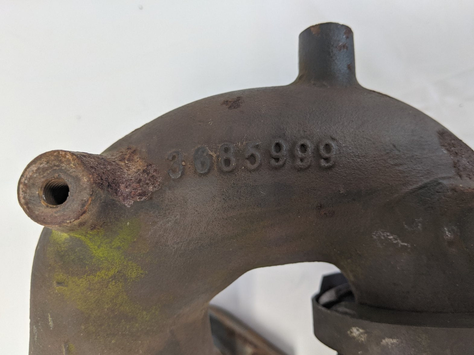 Used Cummins ISX15 Exhaust Manifold w/ EGR -P/N 3683870, 3687062
