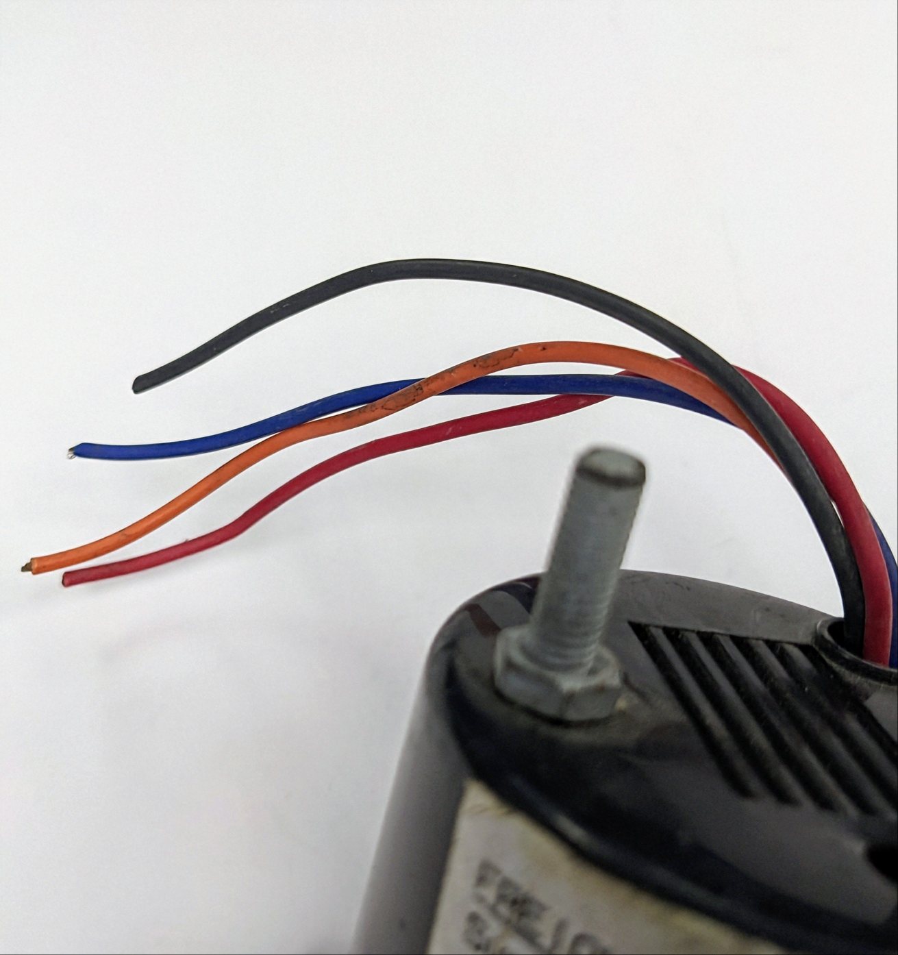Damaged Freightliner Cascadia Black Digital Alarm Clock - P/N A06-23041-000 (10122020716860)