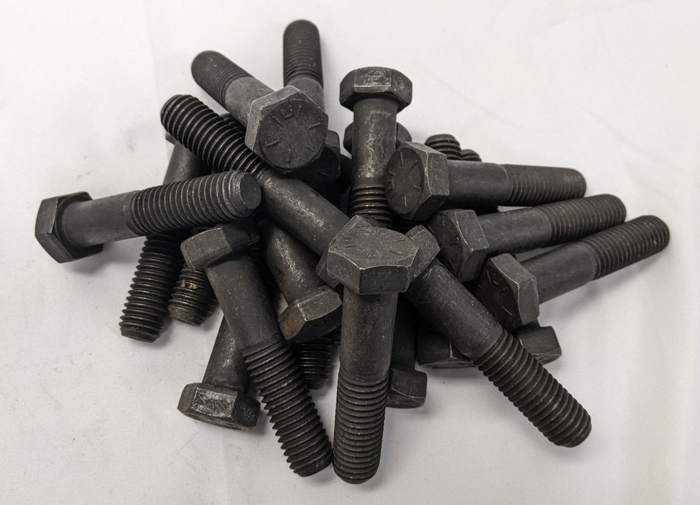 *Lot of 20* New 5/8"-11 x 3" Partly Threaded Coarse Grade 8 Steel Hex Bolts