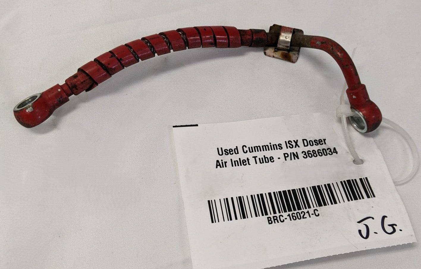Used Cummins ISX 15 Steel Doser Air Inlet Tube | P/N 3686034