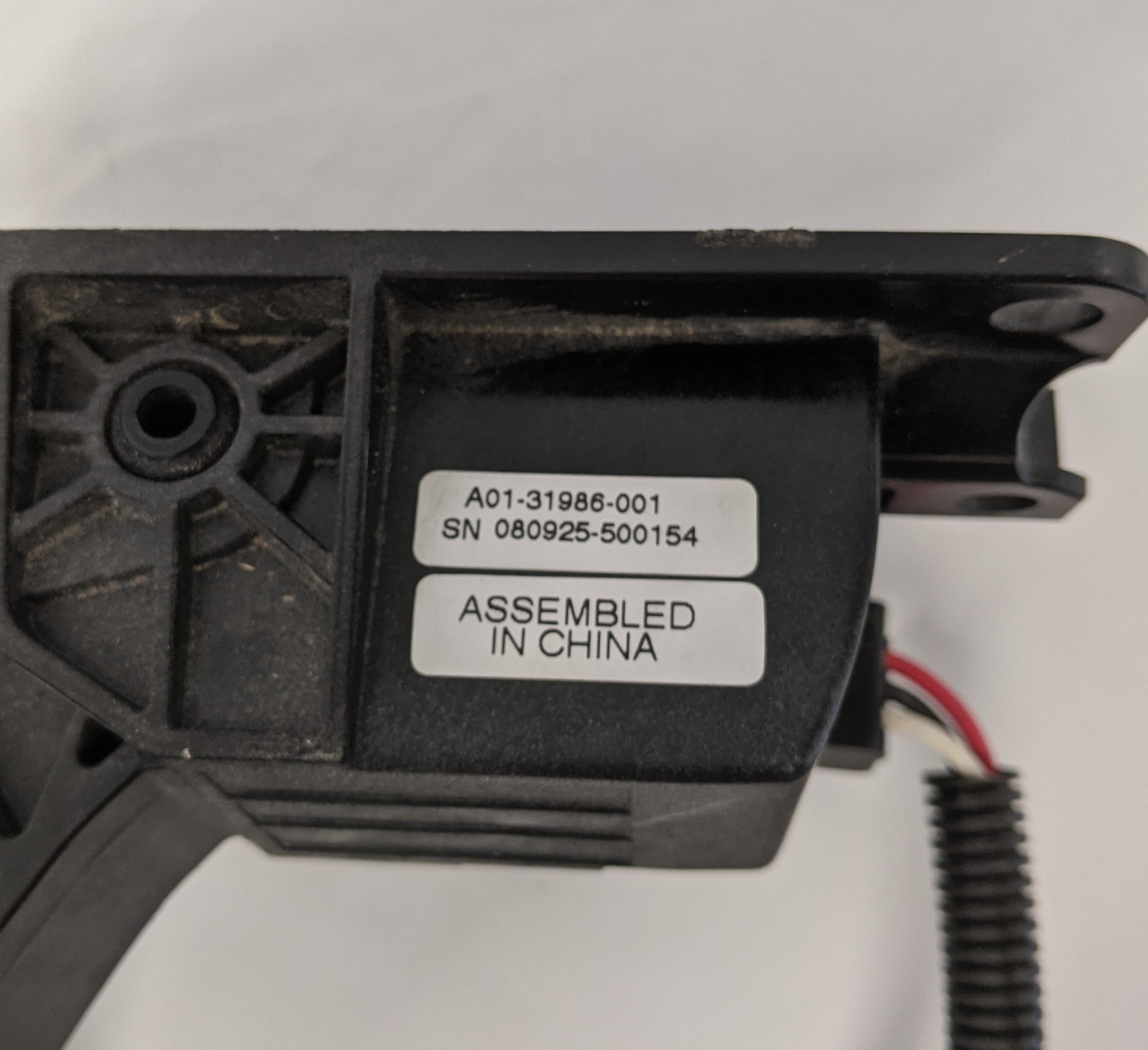 Freightliner Plastic Throttle Accelerator Pedal, A01-31986-001