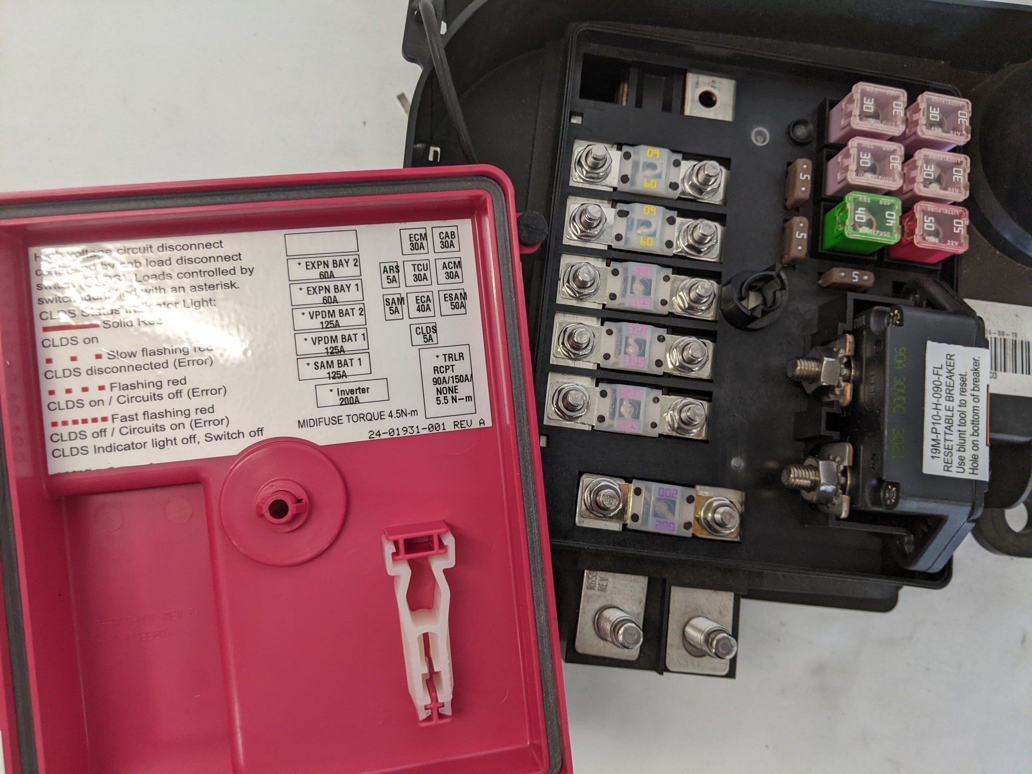 New Freightliner Daimler BCA Main Power Module w/ Shut Off Switch - PN A66-19628-014 (10173262070076)