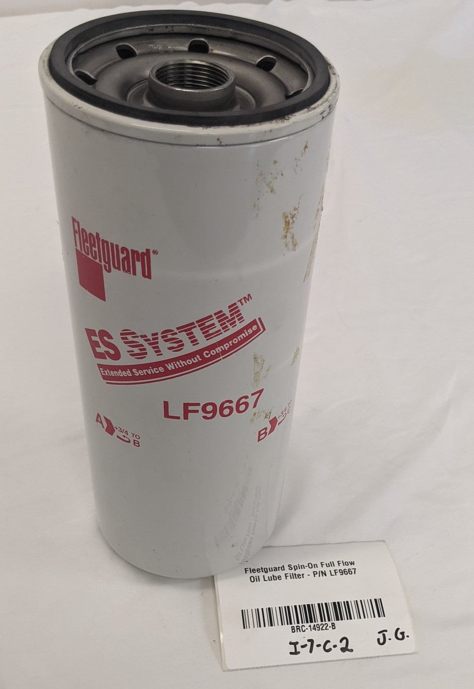 Fleetguard Spin-On Full Flow Oil Lube Filter - P/N LF9667