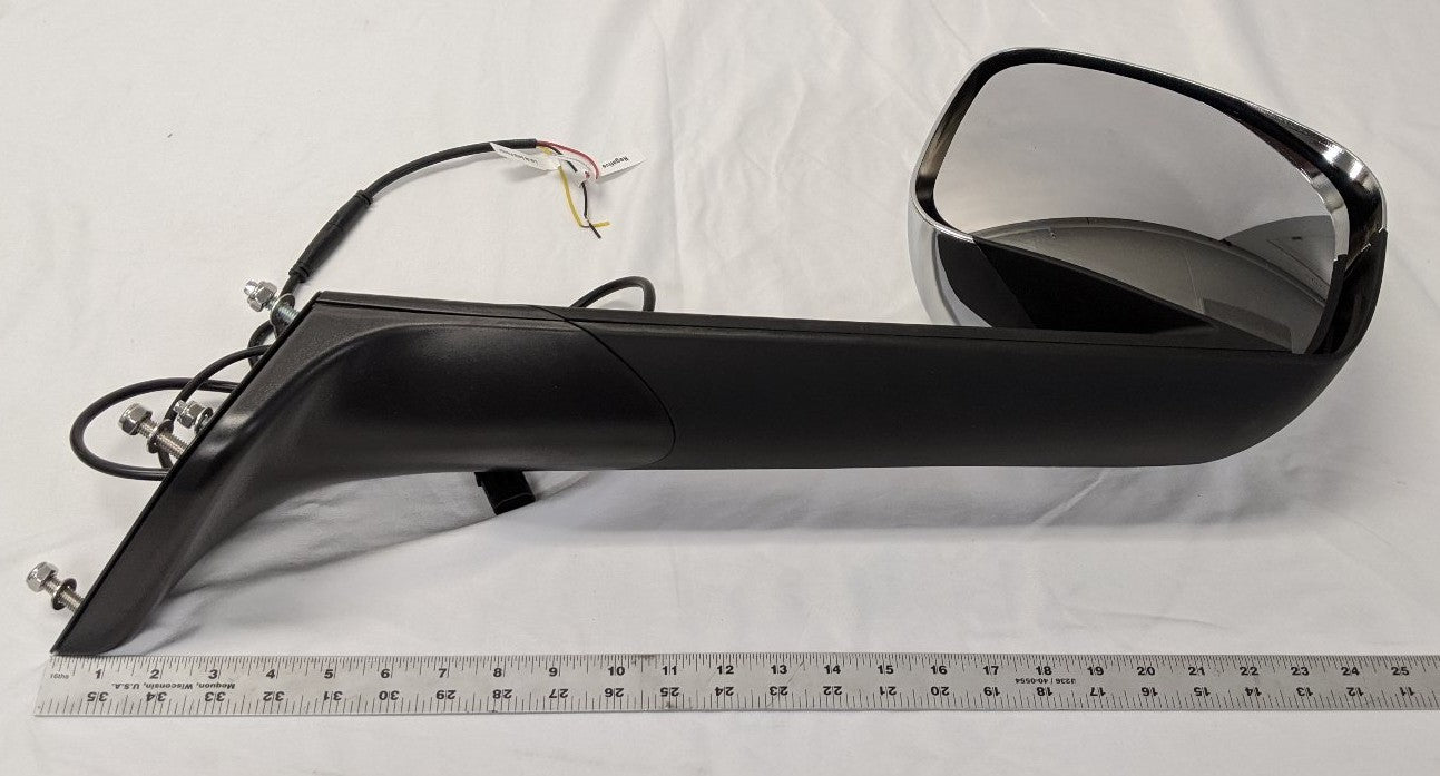 Freightliner Cascadia P4 RH Chrome Hood Mirror - P/N 563.46092DCY