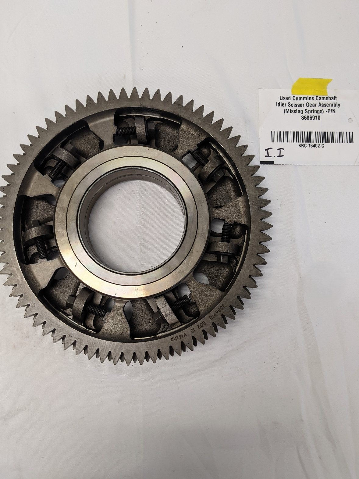 Cummins Camshaft Idler Scissor Gear Assembly 3686910
