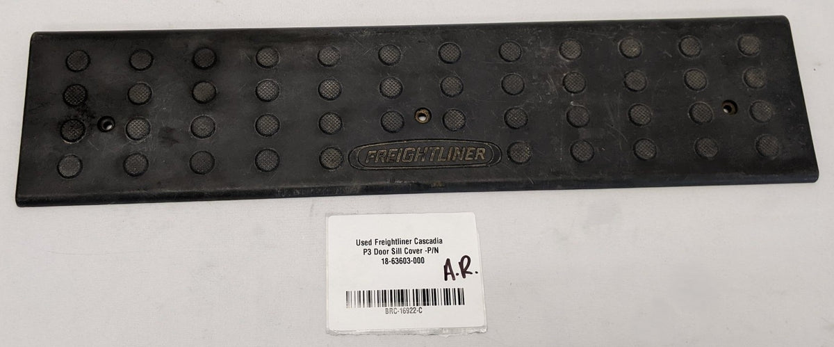 Used Freightliner Cascadia P3 Door Sill Cover -P/N 18-63603-000