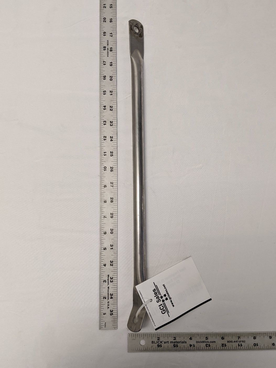 Used Freightliner FLD Classic RH 19 3/4" Mirror Strut Brace - P/N  22-33001-001