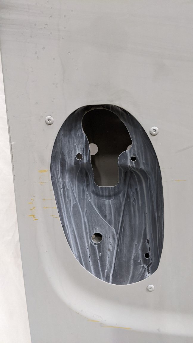 Freightliner M2 Plus RH Door Bad Finish | SK-16973-D