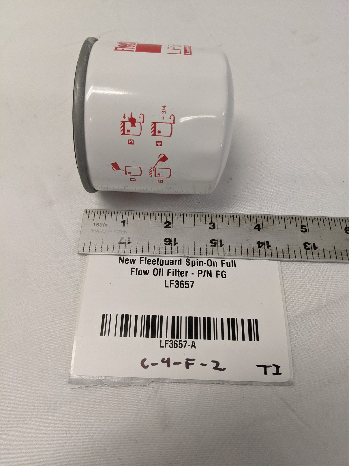 Fleetguard Full Flow Oil Filter Spin-On | LF3657