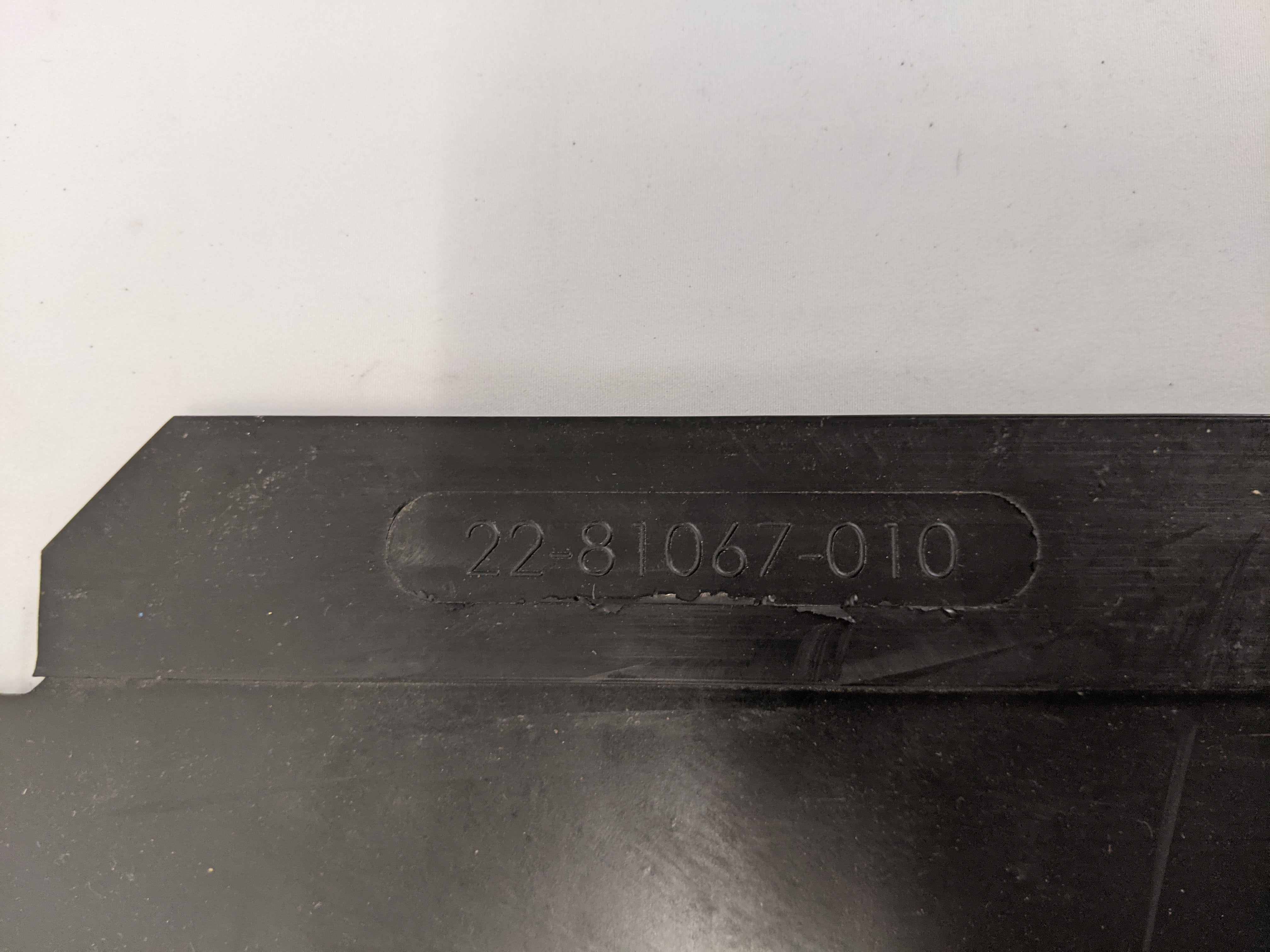 Western Star RH 24 Inch Rear Wheel Mud Flap w/ Logo - P/N  22-81067-010 (10140322562364)