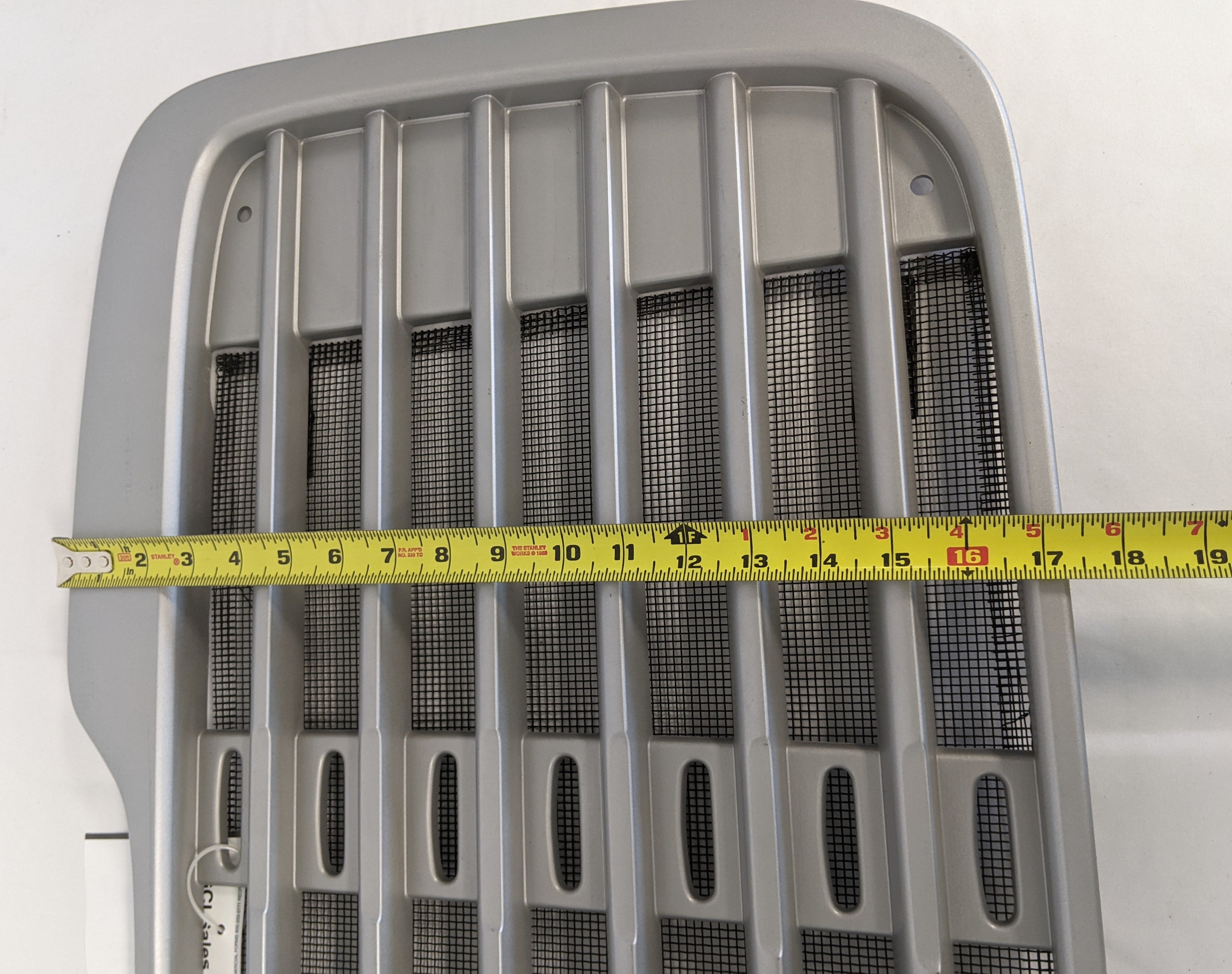 Freightliner M2 Argent Silver Painted Grille w/ Bug Screen - P/N 17-14787-000 (6728215789654)
