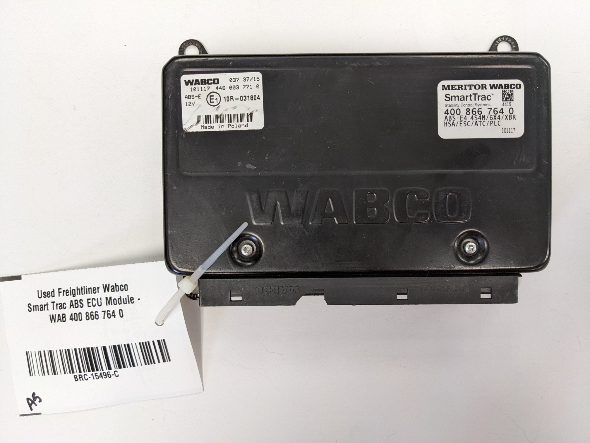 Used Freightliner Wabco Smart Trac ABS ECU Module - P/N WAB 400 866 764 0