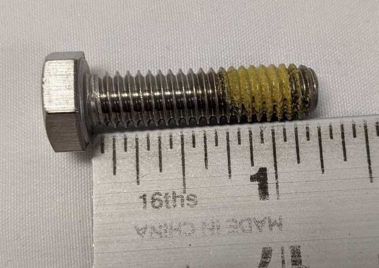 5/16"-18 x 1 1/4" Stainless Steel Hex Bolts - 18-8 (304), Fully Threaded, Lot of 50