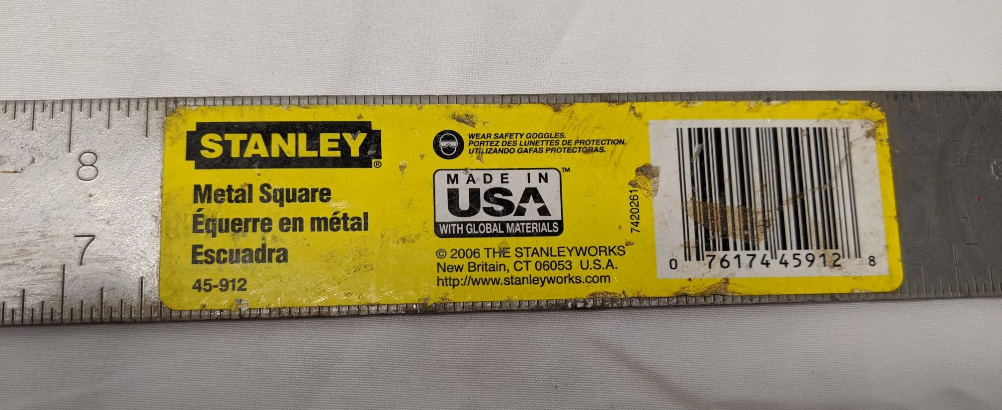 Carpenter Squares - 24" & 12" Framing Squares, Stanley, Johnson, Ace, Lot of 4