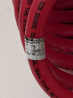 Parker 12' Red & 15' Blue Trailer Air Lines (A12-15880) - Set of 2