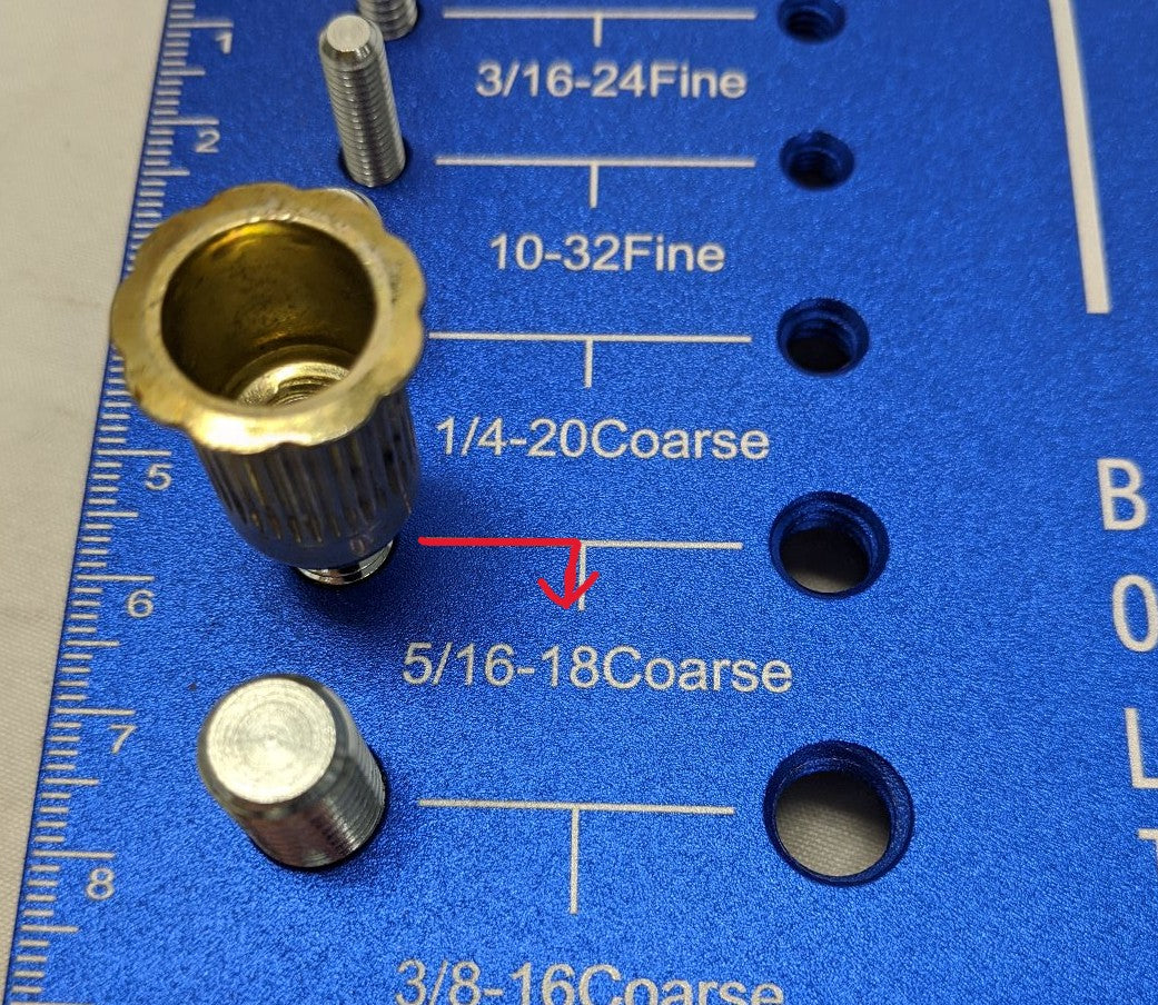 *Lot of 100* 5/16-18 Wedge End Head Steel Yellow Zinc Ribbed Rivet Nuts