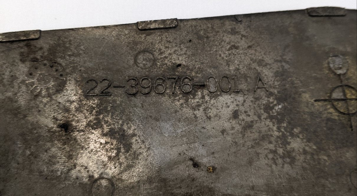 Damaged Vintage Freightliner Nameplate -P/N 22-39676-001