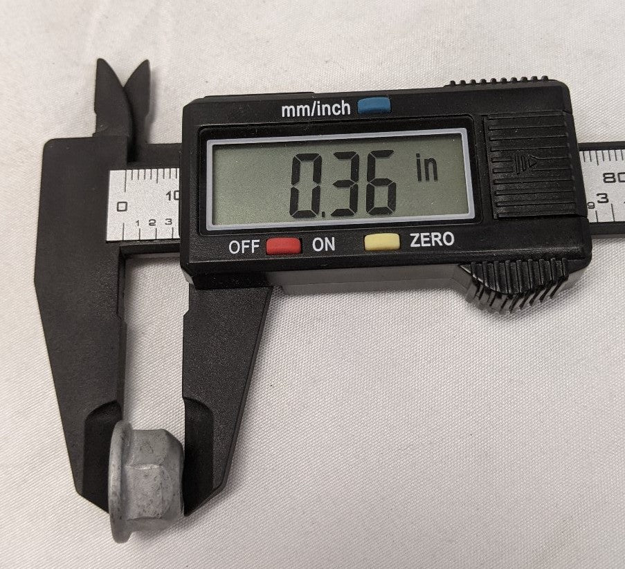 5/16"-18 Grade 8 Galvanized Flange Lock Nuts - Lot of 200 - High Strength Coarse Thread