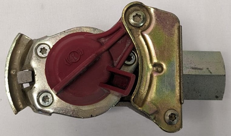 Used Bendix Red Emergency Air Brake Glad Hand - P/N BW  K004231