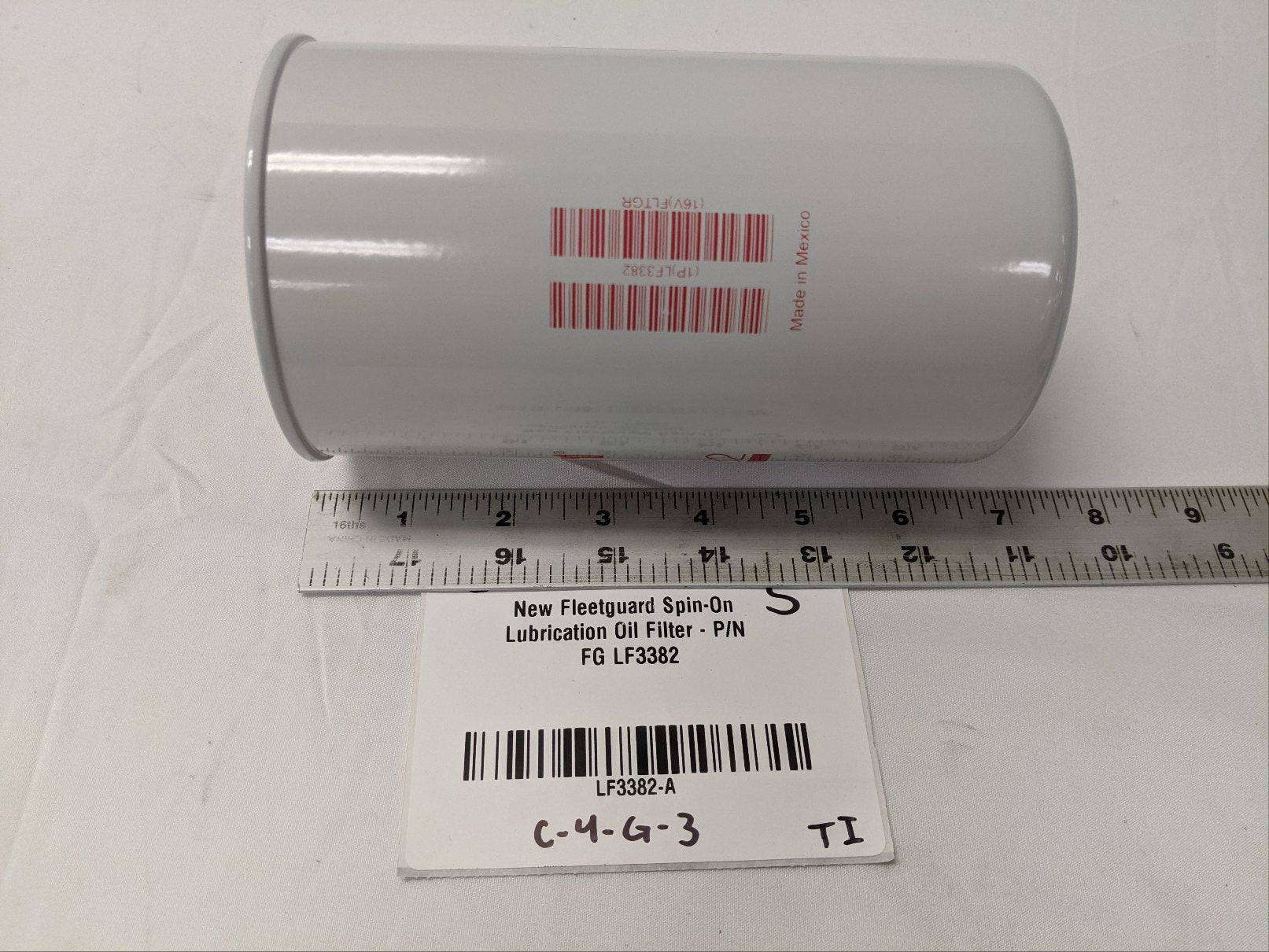 Fleetguard Spin-On Lube Oil Filter Full Flow | LF3382