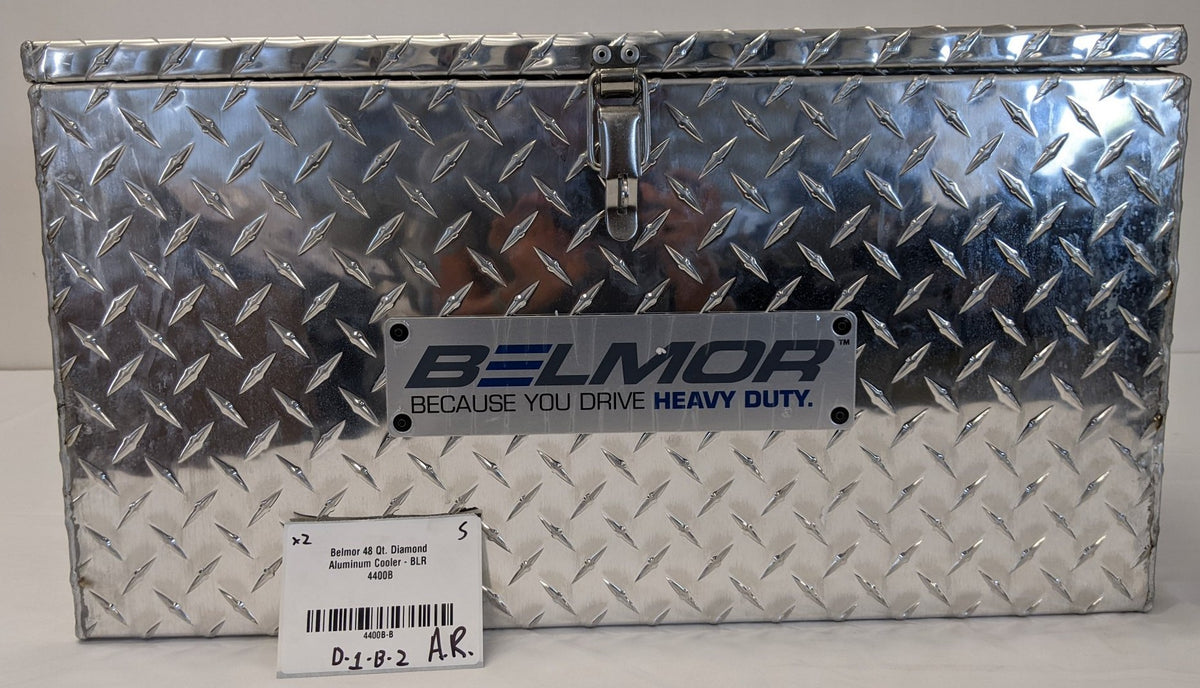Belmor 48 Qt. Diamond Aluminum Cooler - P/N BLR 4400B